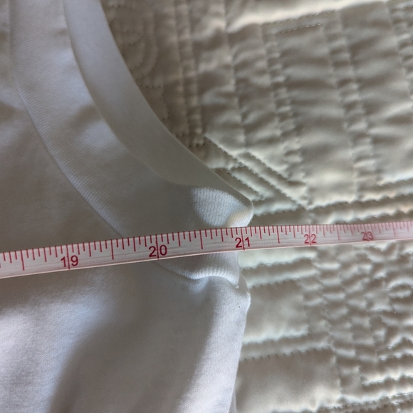 COS White Frilled Cocoon Contemporary Minimalist Office Vest Size Large - Picture 8 of 10